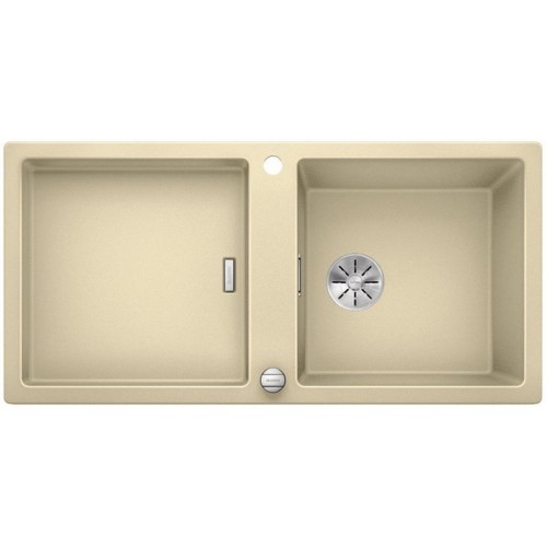BLANCO ADON XL 6 S Silgranit PuraDur 2 champagner InFino Ablauf 523610