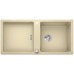 BLANCO ADON XL 6 S Silgranit PuraDur 2 champagner InFino Ablauf 523610