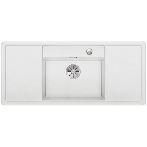 BLANCO ALAROS 6 S Silgranit PuraDur II Zubehör schwarz, weiss InFino Ablauf 523617