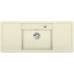 BLANCO ALAROS 6 S Silgranit PuraDur II Zubehör weiss, jasmin InFino Ablauf 523628