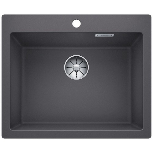 BLANCO PLEON 6 Silgranit PuraDur Farbe felsgrau InFino Ablauf 523687