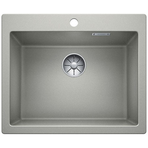 BLANCO PLEON 6 Silgranit PuraDur Farbe perlgrau InFino Ablauf 523689