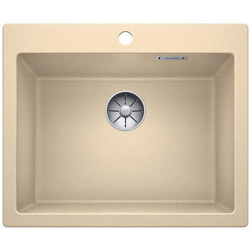 BLANCO PLEON 6 Silgranit PuraDur Farbe champagner InFino Ablauf 523692