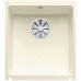 BLANCO SUBLINE 375 U Keramik PuraPlus magnolia glänzend InFino Ablauf 523727