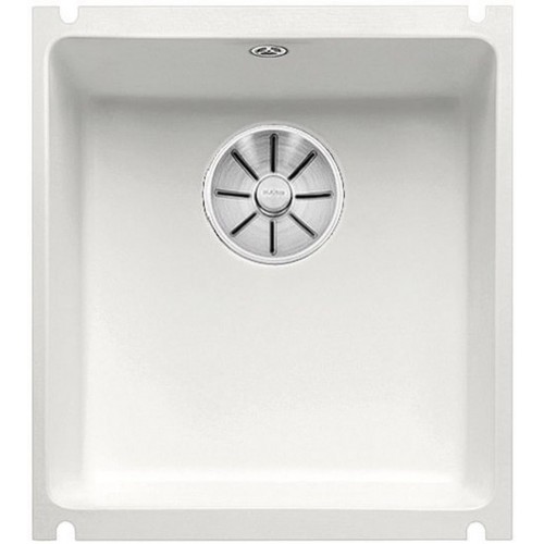 BLANCO SUBLINE 375 U Keramik PuraPlus weiss matt InFino Ablauf 523728 BLANCO SUBLINE 375 U Keramik PuraPlus weiss matt InFino Ablauf 523728