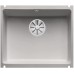 BLANCO SUBLINE 500 U Keramik PuraPlus alugrau InFino Ablauf 523738