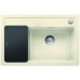 BLANCO ZENAR XL 6 S Compact Silgranit jasmin Glasschneidbrett InFino Ablauf 523759