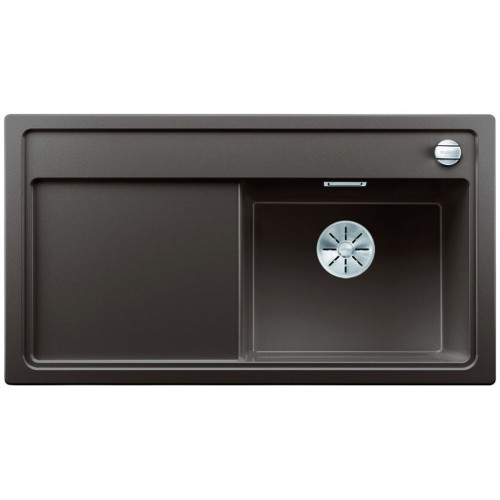 BLANCO ZENAR 5 S Silgranit Becken rechts Holzschneidbrett cafe InFino Ablauf 523932