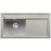 BLANCO ZENAR XL 6 S Becken links Holzschneidbrett perlgrau InFino Ablauf 523987