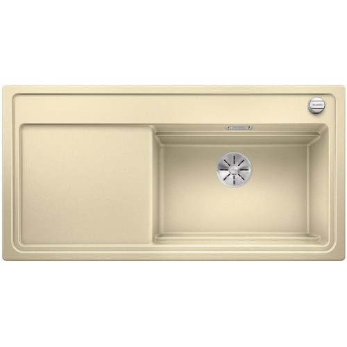 BLANCO ZENAR XL 6 S DampfgarPlus Glasschneidbrett Becken rechts champagner InFino 524078