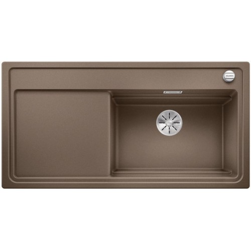 BLANCO ZENAR XL 6 S DampfgarPlus Glasschneidbrett Becken rechts muskat InFino 524080