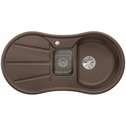 BLANCO CRON 6 S Silgranit PuraDur 2 cafe InFino Ablauf 524096