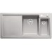 BLANCO AXON II 6 S Keramik Becken rechts alugrau InFino Ablauf 524145