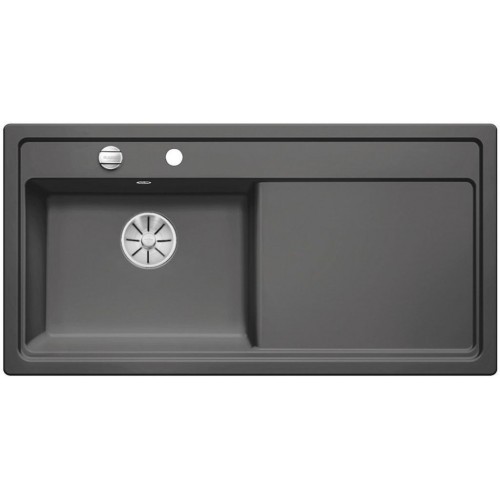 BLANCO ZENAR XL 6 S Keramik Becken links basalt InFino Ablauf 524176