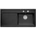 BLANCO ZENAR XL 6 S Keramik Becken rechts schwarz InFino Ablauf 524177