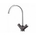 BLANCO Amona SILGRANIT-look Zweigriffarmatur, felsgrau/chrom 520777