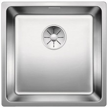BLANCO Andano 400-IF Edelstahlspüle InFino Seidenglanz ohne Zugknopf 522957