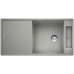 BLANCO Axia III XL 6 S Granitspüle ohne Exzenter perlgrau 522182