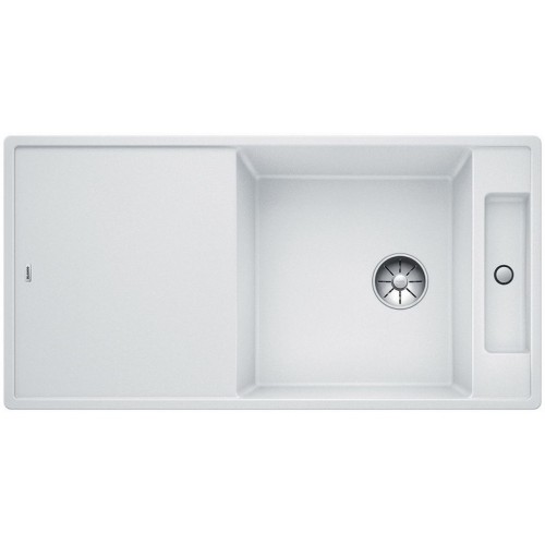 BLANCO Axia III XL 6 S Granitspüle ohne Exzenter weiß 522183