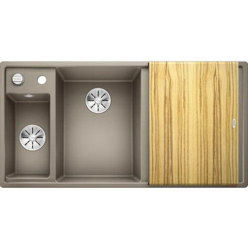 BLANCO Axia III 6 S InFino Spüle Silgranit, tartufo 524650 BLANCO Axia III 6 S InFino Spüle Silgranit, tartufo 524650