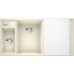 BLANCO Axia III 6 S InFino Spüle Silgranit, jasmin 524658