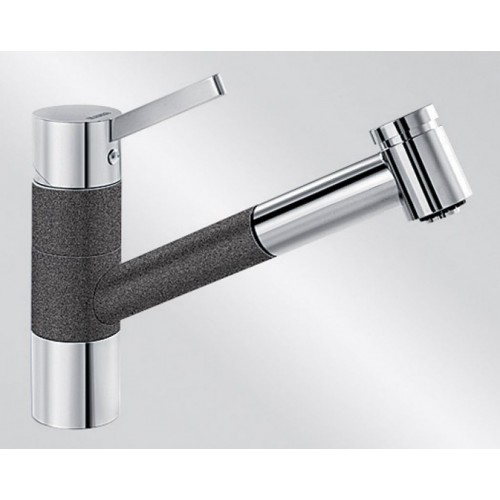 BLANCO Tivo-S Küchenarmetur Silgranit, Niederdruck antrazit 518425