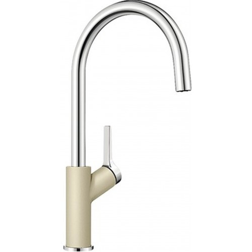 BLANCO Carena Einhebelmischer SILGRANIT®-Look zweifarbig champagner/chrom 520977