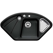 BLANCO Delta PuraPlus Küchenspüle anthrazit