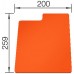 BLANCO Sity Pad flexible Schneidunterlage, orange 236719