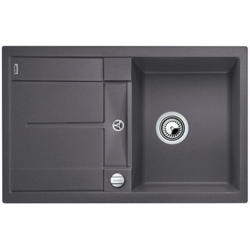 BLANCO Metra 45 S-F SILGRANIT, Granitspüle felsgrau 519086 BLANCO Metra 45 S-F SILGRANIT, Granitspüle felsgrau 519086