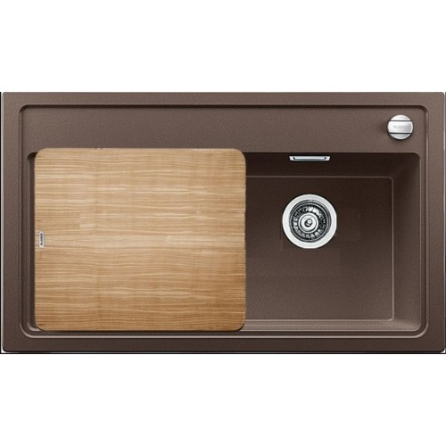 BLANCO ZENAR 5 S-F SILGRANIT, Granitspüle, Becken rechts, cafe 520473 BLANCO ZENAR 5 S-F SILGRANIT, Granitspüle, Becken rechts, cafe 520473