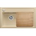 BLANCO ZENAR 45 S Granitspüle, champagner Becken links 519226