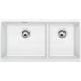 BLANCO SUBLINE 480/320-U SILGRANIT Spüle Silgranit ohne Ablauffernbed. weiß 519488