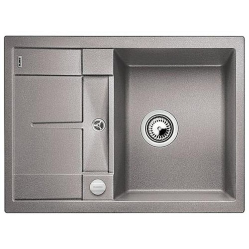 BLANCO METRA 45 S Compact SILGRANIT Granitspüle, alumentallic 519574