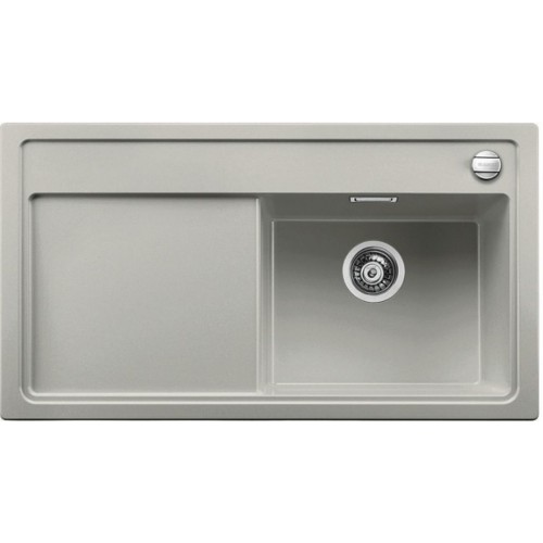 BLANCO ZENAR 5 S SILGRANIT,Granitspüle, Becken rechts, perlgrau 520447