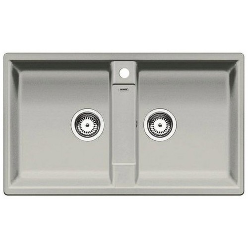 BLANCO Zia 9 Silgranit PuraDur Einbauspüle perlgrau 520640