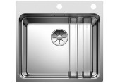 BLANCO Etagon 500-IF/A Edelstahlspüle Seidenglanz mit Zugknopf 521748