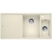 BLANCO AXIA III 6 S SILGRANIT, Grantispüle,Becken rechts, jasmin 522142