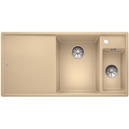 BLANCO AXIA III 6 S SILGRANIT, Grantispüle,Becken rechts, champagner 522153 BLANCO AXIA III 6 S SILGRANIT, Grantispüle,Becken rechts, champagner 522153