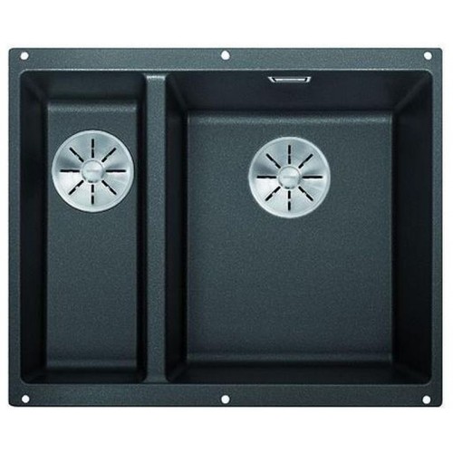 B-Ware BLANCO Subline 340/160-U Unterbauspüle SILGRANIT PuraDur, InFino, anthracit 523558