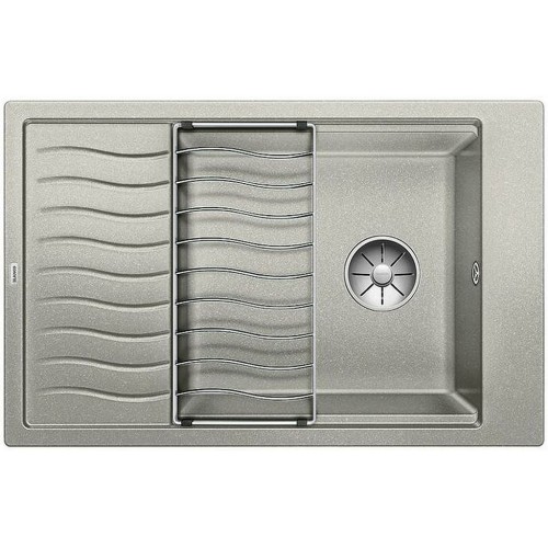 BLANCO ELON XL 6 S SILGRANIT® PuraDur®, ohne Ablauffernbedienung InFino® pelgrau 524847