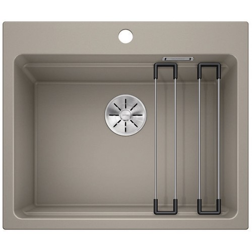 BLANCO Etagon 6 SILGRANIT, ohne Ablauffernbedienung, tartufo 524546