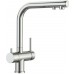 BLANCO Fontas II Filter Hochdruck Festauslauf, Edelstahl finish, 525228