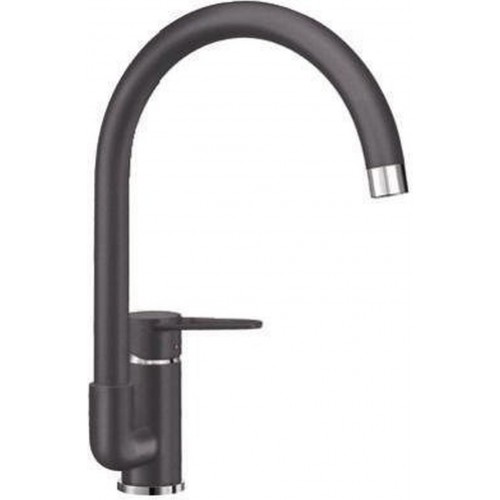 BLANCO JETA Küchenarmatur SILGRANIT-look, felsgrau Hochdruck 519735