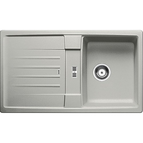 BLANCO LEXA 45 S SILGRANIT, Granitspüle ohne Ablauffernbed., perlgrau 520555