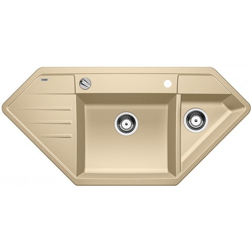 BLANCO LEXA 9 E Silgranit PuraDur II champagne 515110