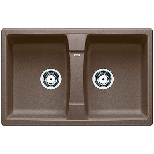 BLANCO Lexa 8 SILGRANIT Granitspüle ohne Ablauffernbed., Muskat 521876