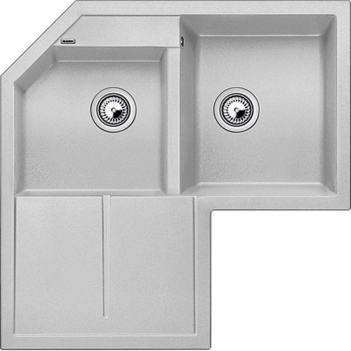 BLANCO METRA 9 E Küchenspüle perlgrau 520588 BLANCO METRA 9 E Küchenspüle perlgrau 520588