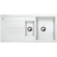 BLANCO METRA 6 S Spülbecken mit exzenter und Becken weiß 513046
