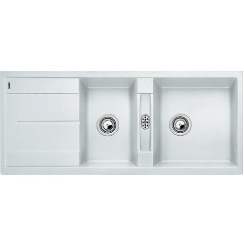 BLANCO METRA 8 S weiß ohne Ablauffernbedienung 513064